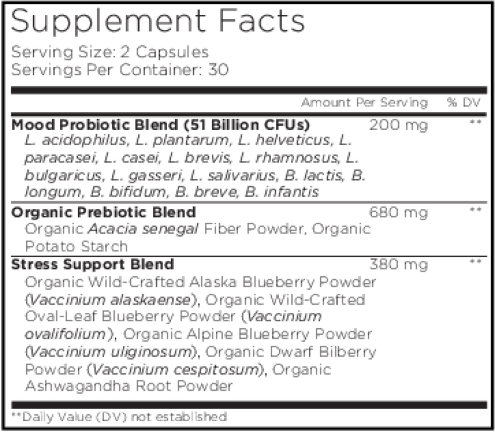 Mood Probiotic + 51 Billion CFU