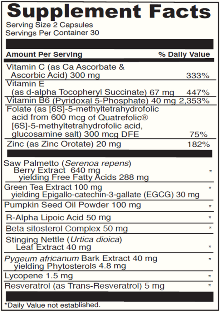 Prostate Health (California Only)