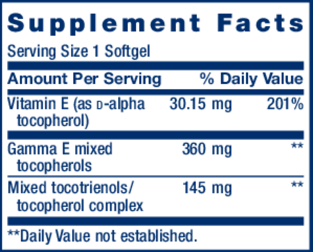 Gamma E Tocopherol/Tocotrienol