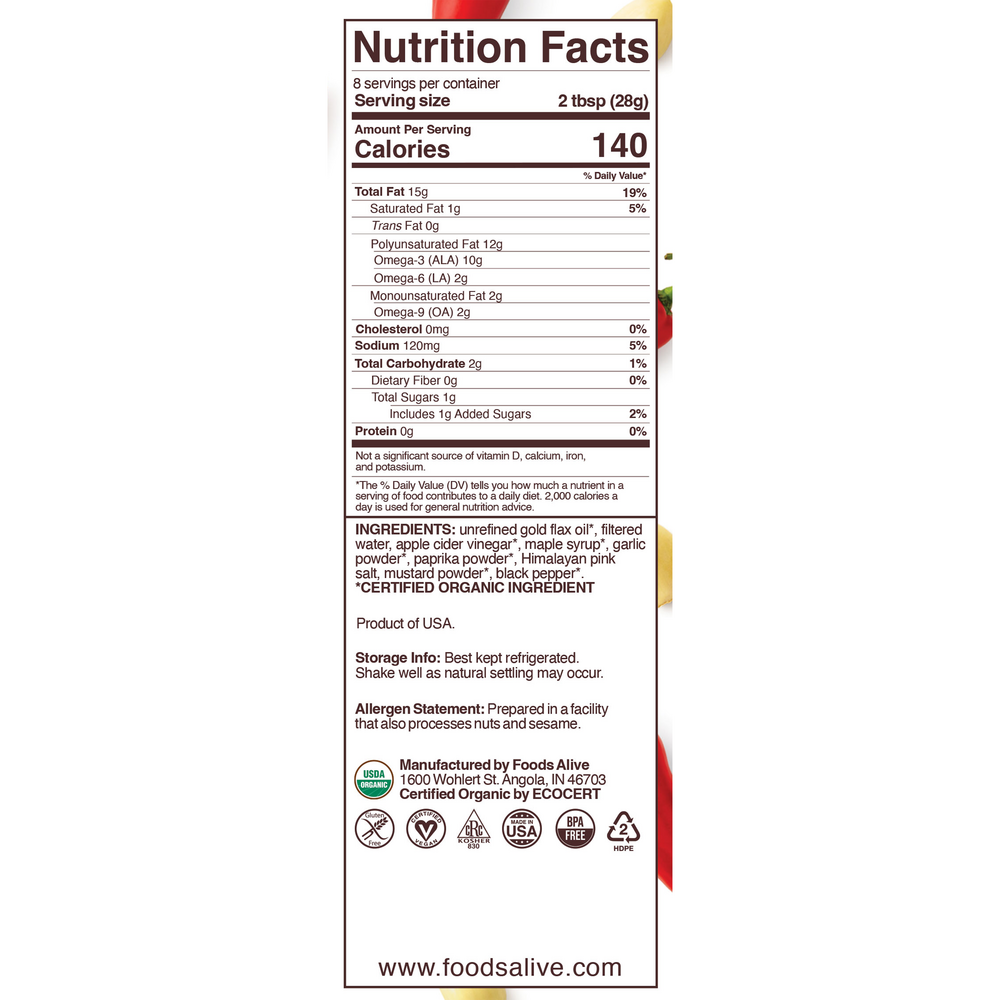 Garlic Paprika Superfood Dressing