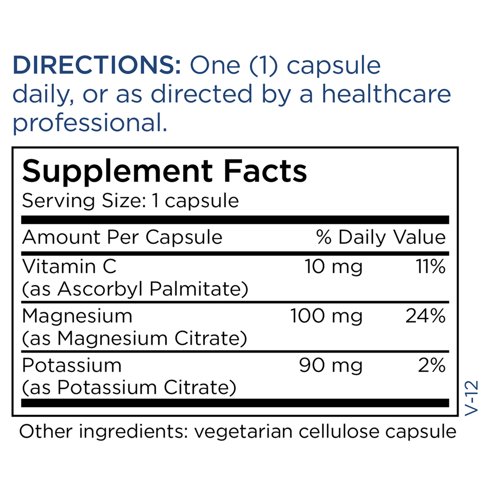 Potassium Magnesium Citrate