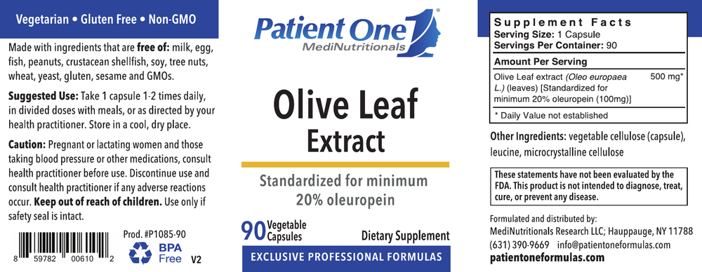Olive Leaf Extract