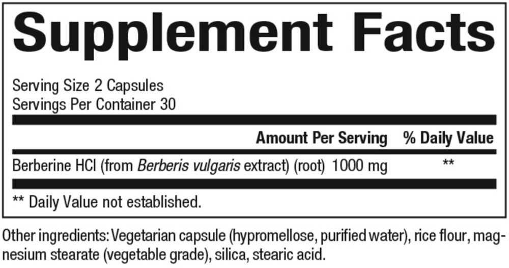 WellBetX® Berberine 500 mg