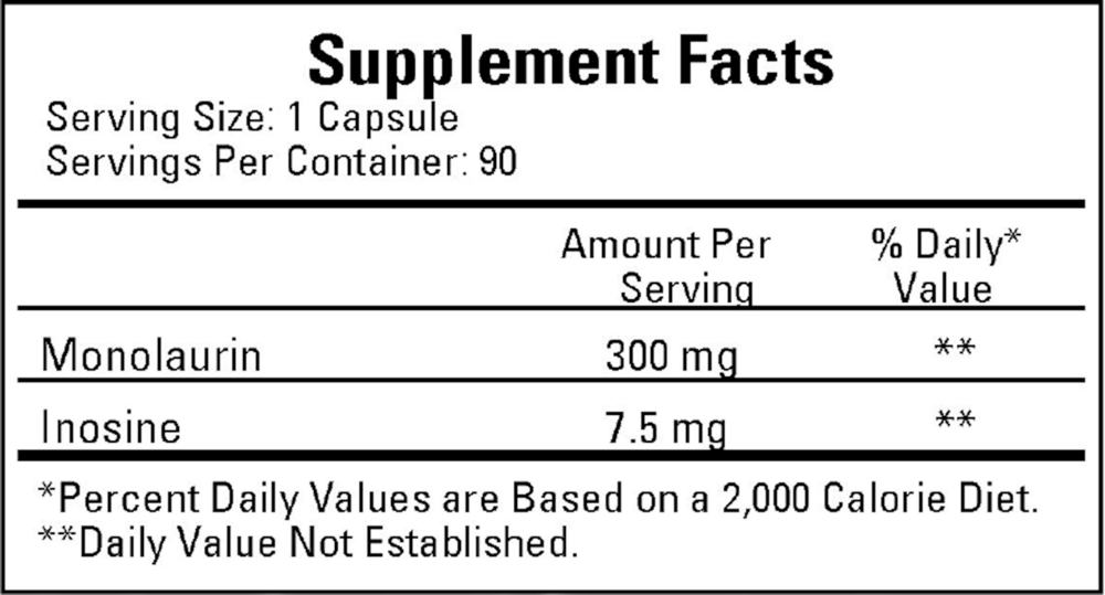 Monolaurin 300mg