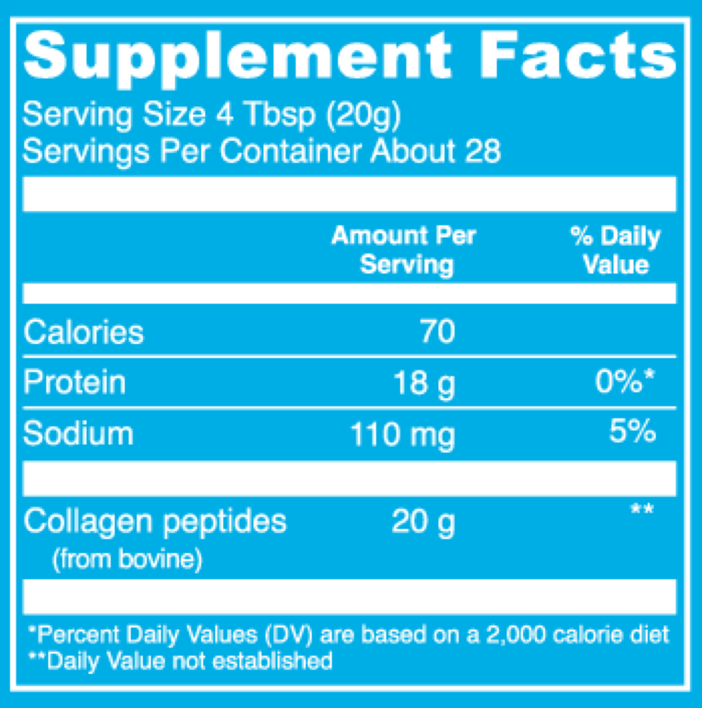 Collagen Peptides Unflavored
