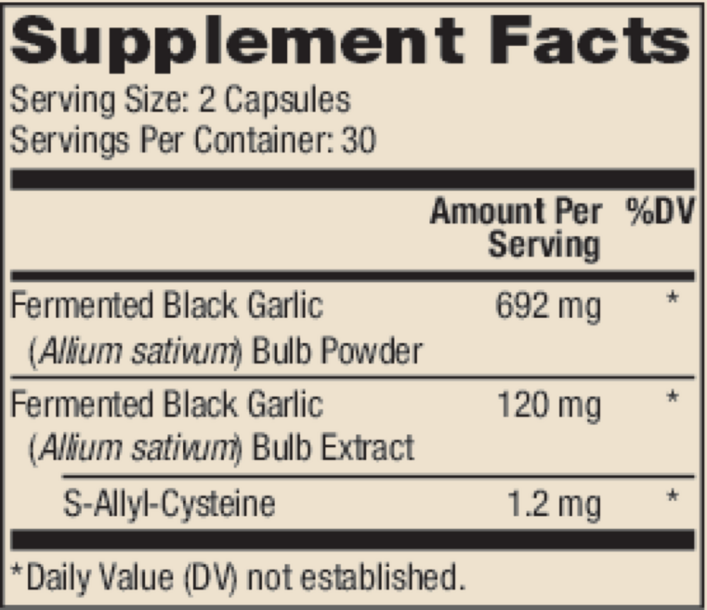 Fermented Black Garlic