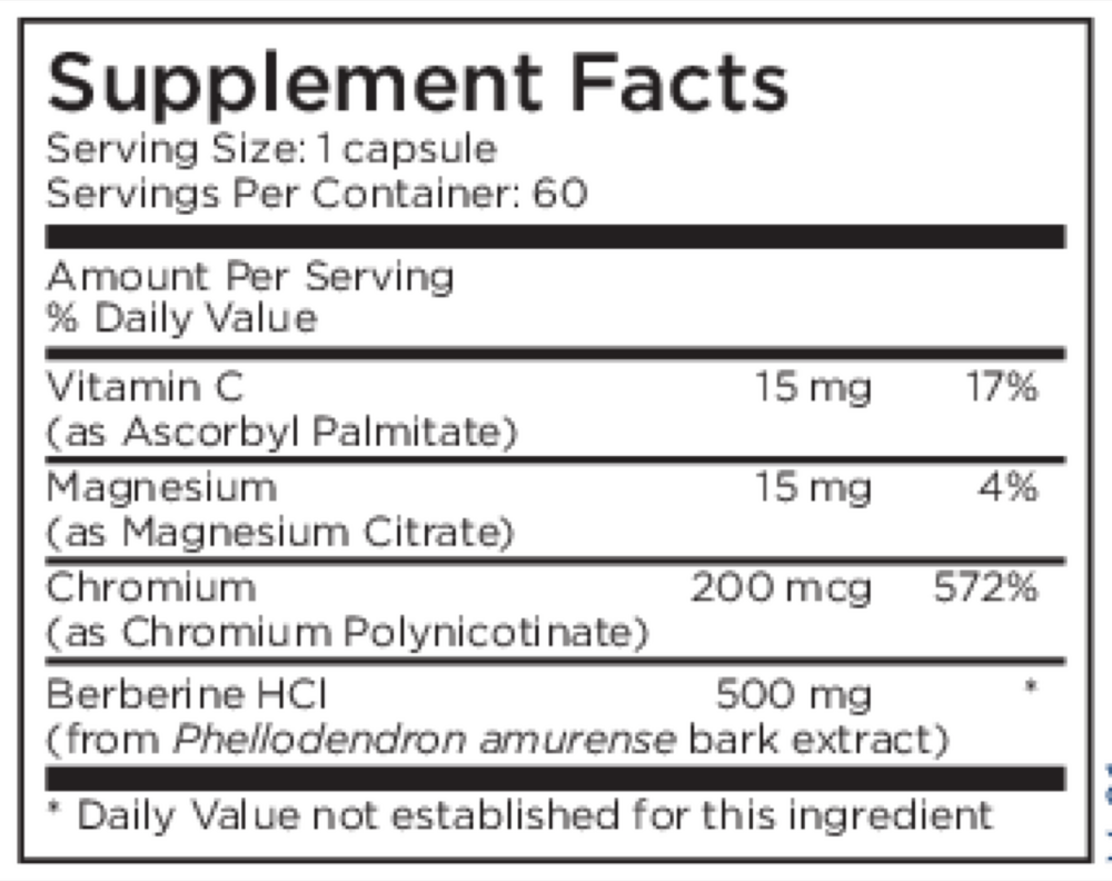 Berberine + Chromium