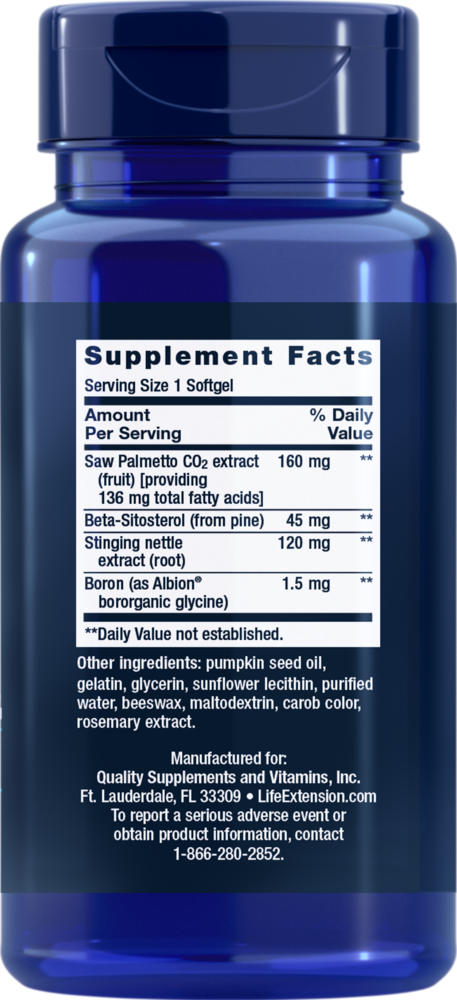 Men's Health Palmettoguard SA Palmetto/Nettle Root/Beta Sitosterol