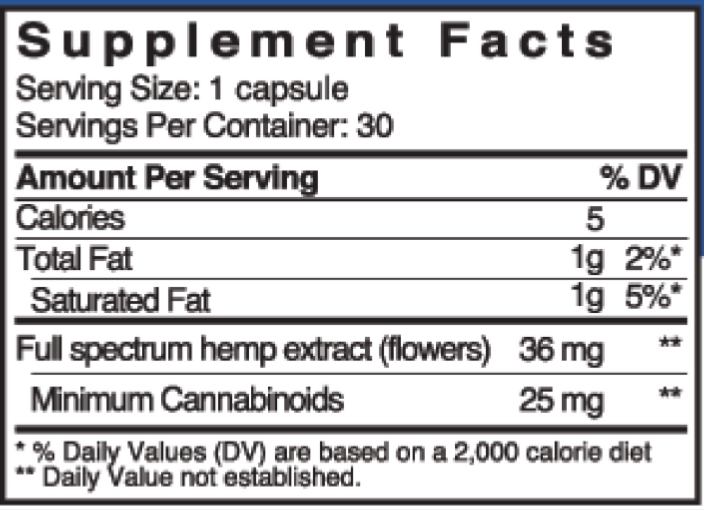 ESC Care® 25 Full Spectrum Hemp (California Only)