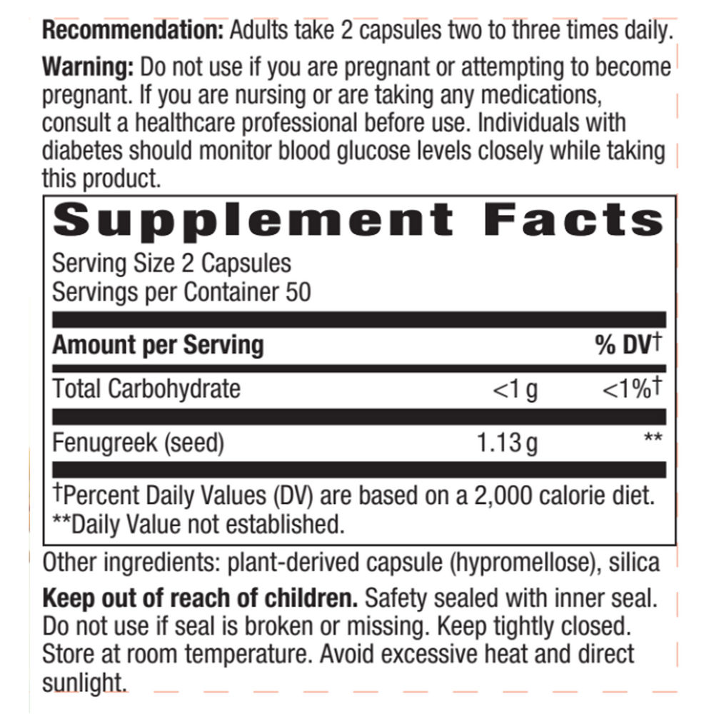 Fenugreek Seed Capsules