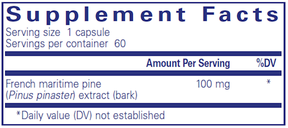 Pycnogenol 100mg