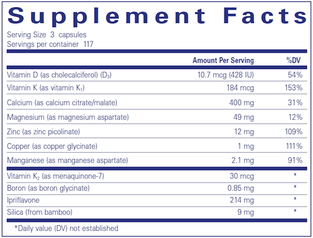 +CAL+ With Ipriflavone