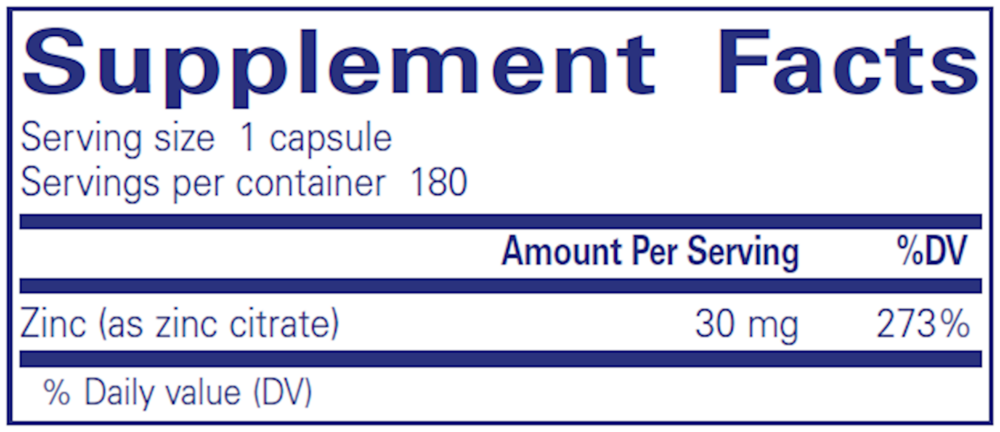 Zinc (Citrate)