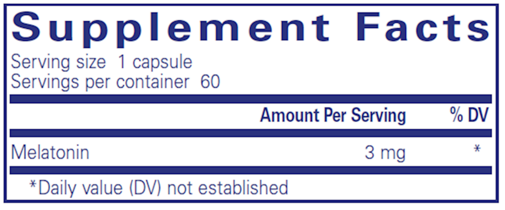 Melatonin 3mg
