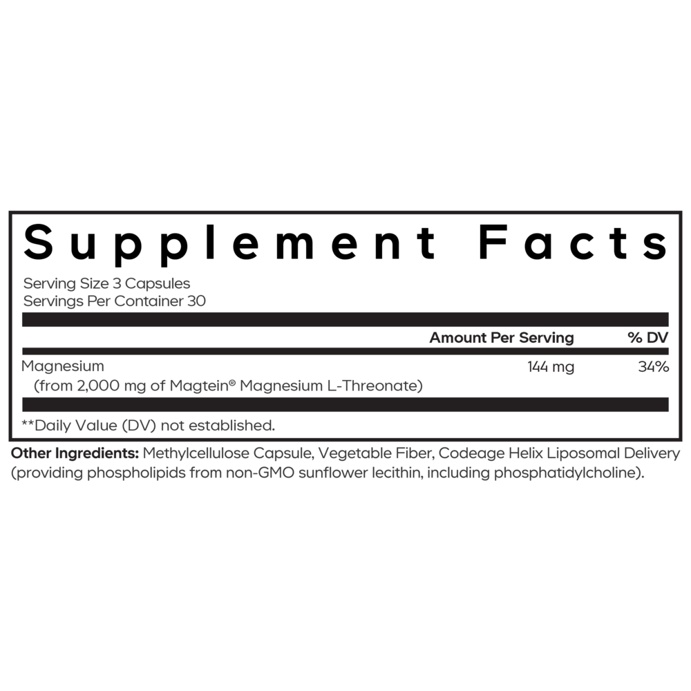 Liposomal Magnesium L-Threonate