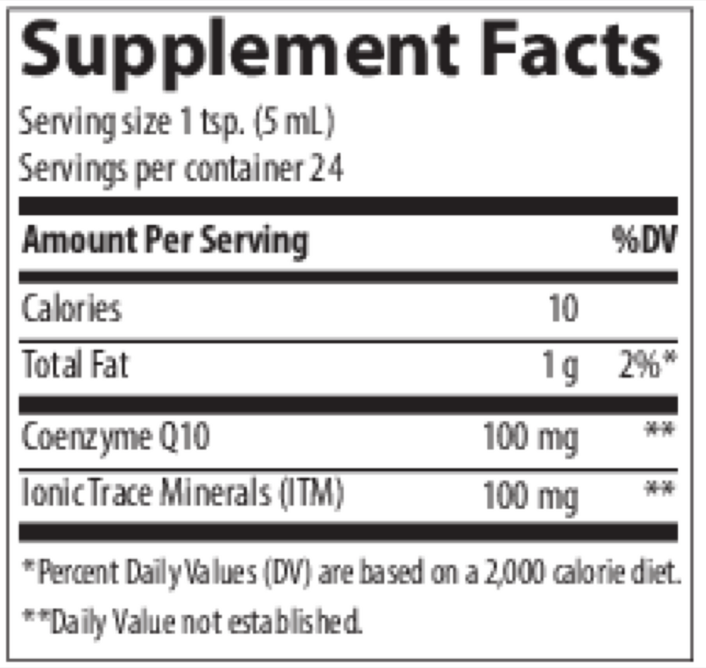 Liquid CoQ10 - 100mg