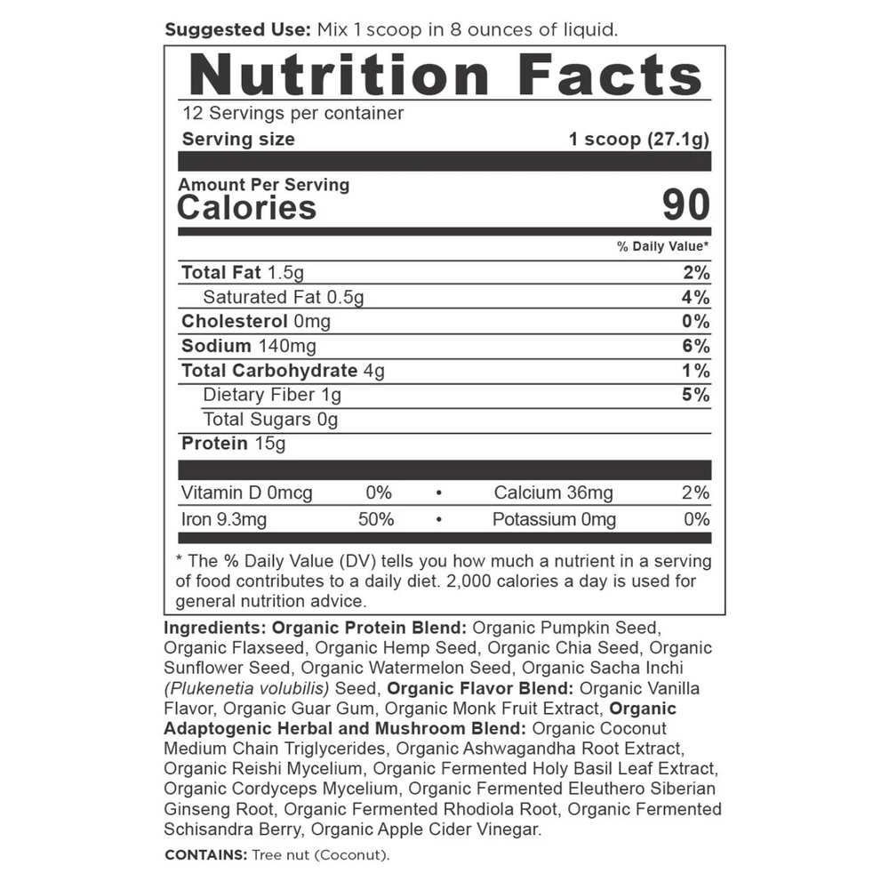 Plant Protein+ Vanilla