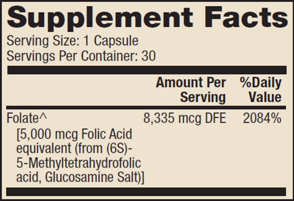 Folate 5mg