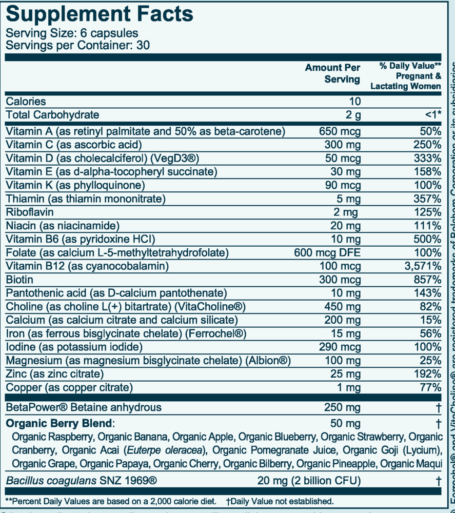 Essential Prenatal Nutrition