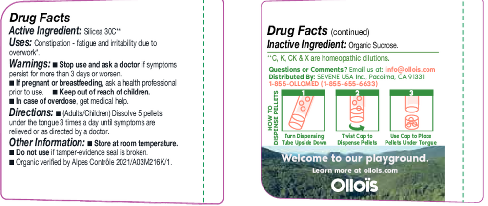 Olloïs Silicea 30c Pellets, 80ct - Organ