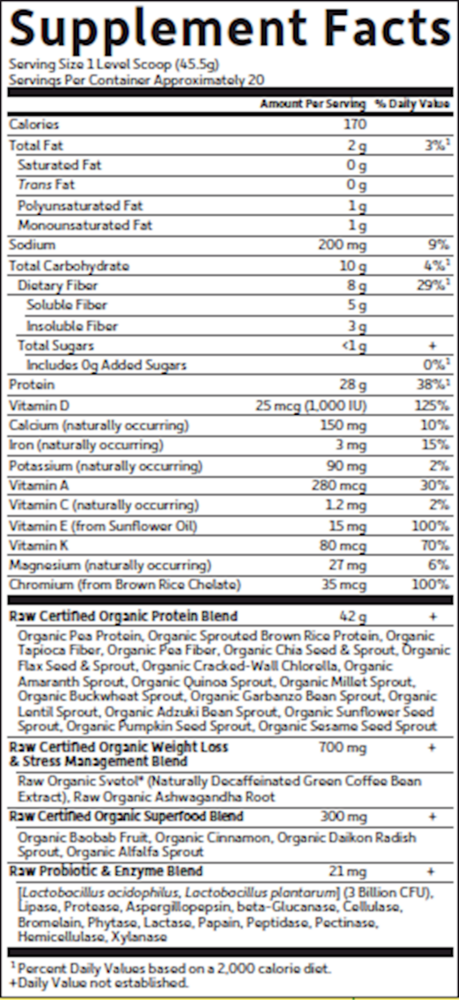 Raw Organic Fit Chocolate