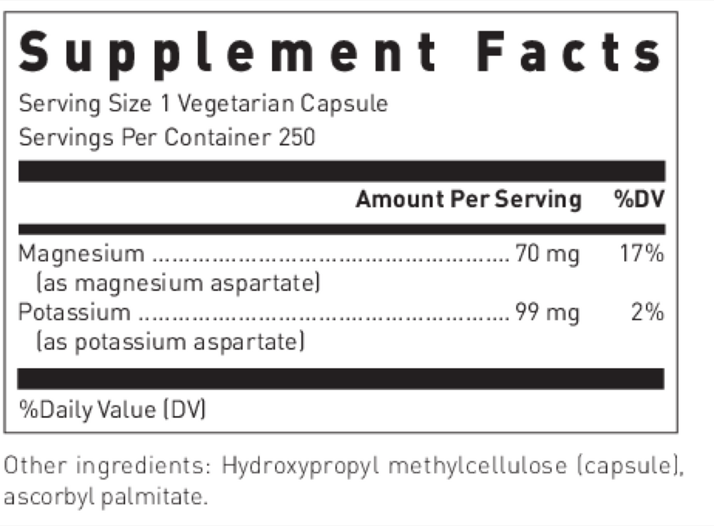Magnesium-Potassium Complex