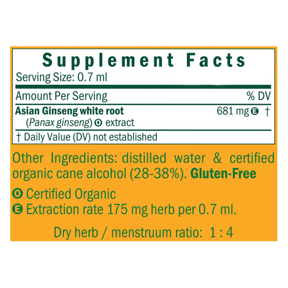 Asian (Panax) Ginseng