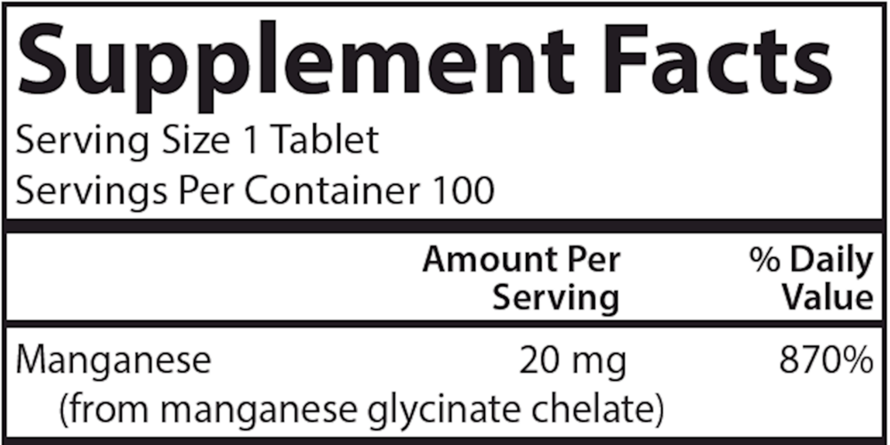 Chelated Manganese