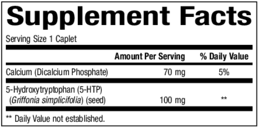5-HTP (5-Hydroxytryptophan) 100 mg