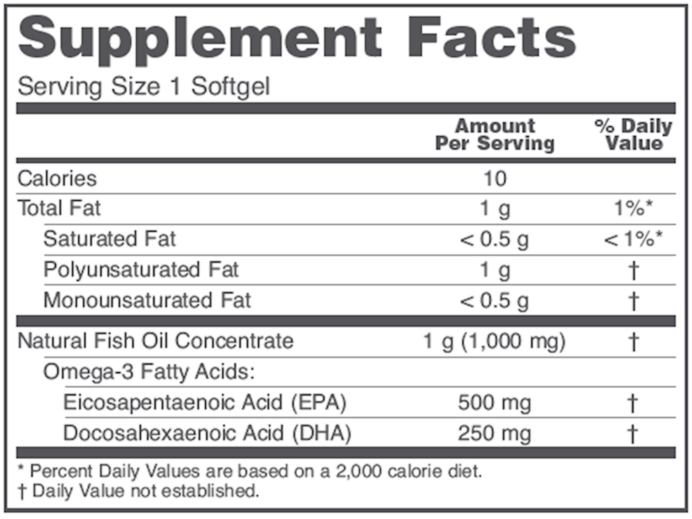 Ultra Omega-3 500EPA/250DHA