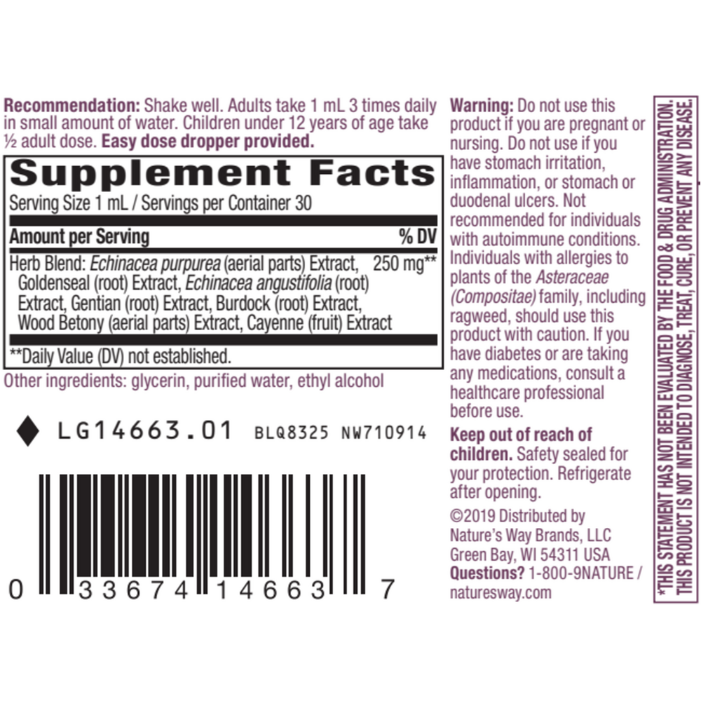 Echinacea Goldenseal Liquid
