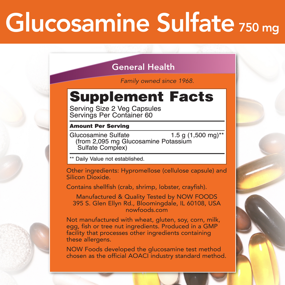Glucosamine Sulfate 750mg