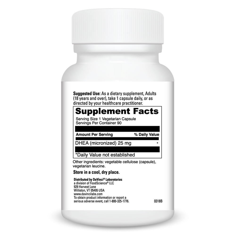 DHEA (micronized) 25mg