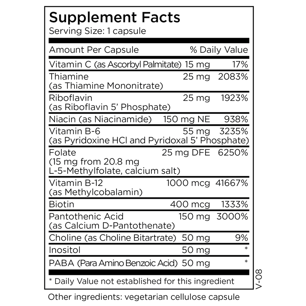 B-Complex + 15 mg L-Methylfolate
