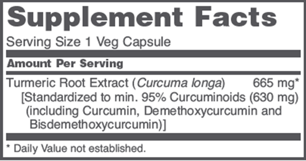 Curcumin 665mg