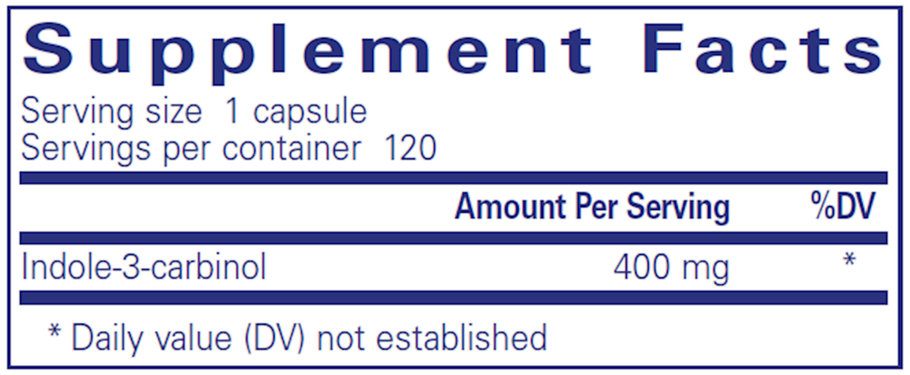 Indole-3-Carbinol 400mg