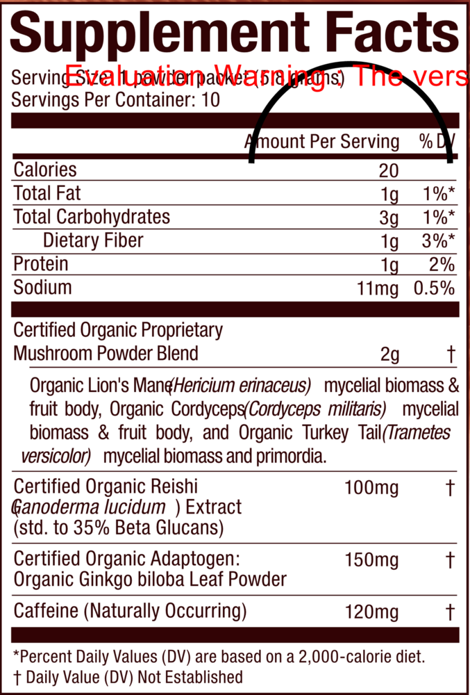 Mushroom Coffee 10 pack