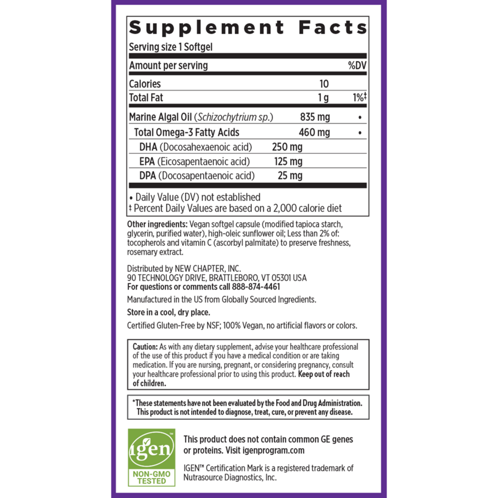 Vegan Omega 3 Complex