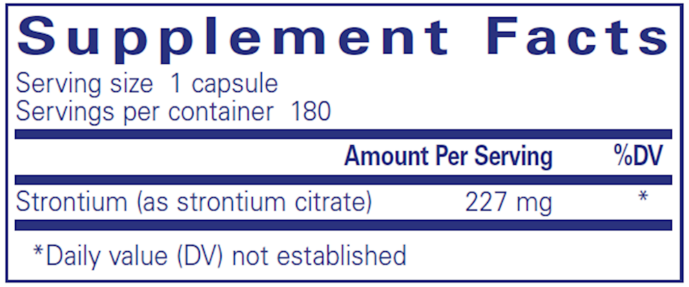 Strontium (Citrate)