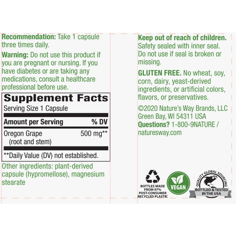 Oregon Grape Root