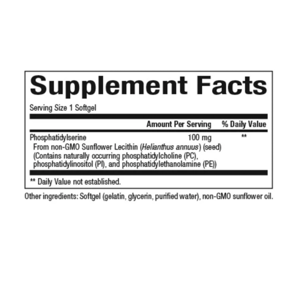 PS (phosphatidylserine) 100mg