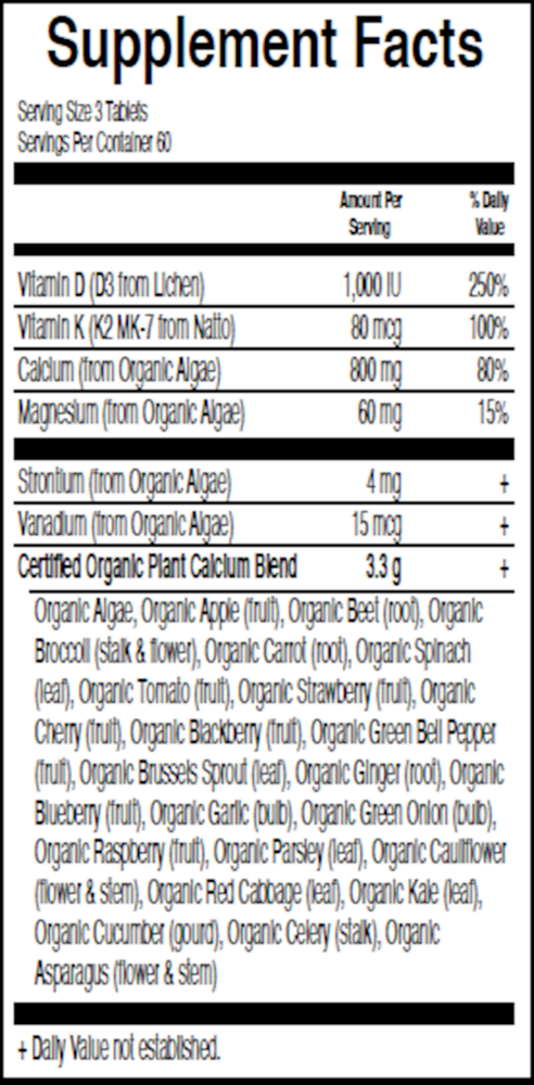 Mykind Organics Plant Calcium