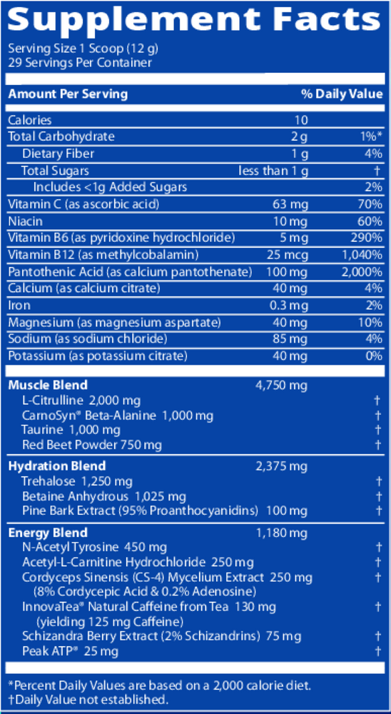 Driven Pre-Workout Boost - Mixed Berry