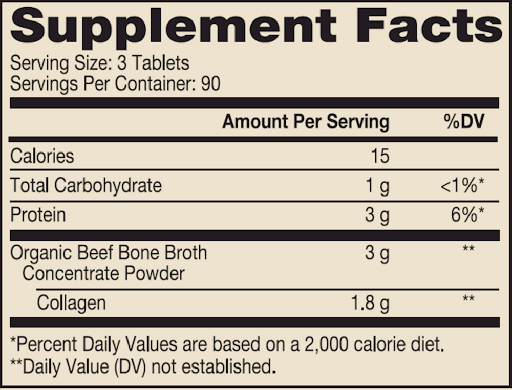 Collagen Organic Beef Broth