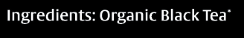 English Breakfast Tea Organic