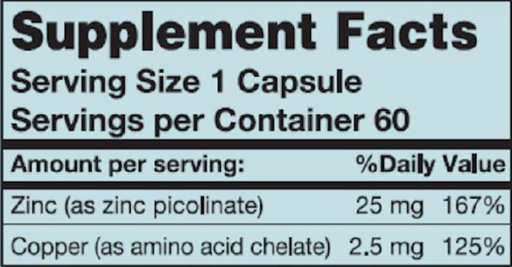 Zinc Picolinate Plus