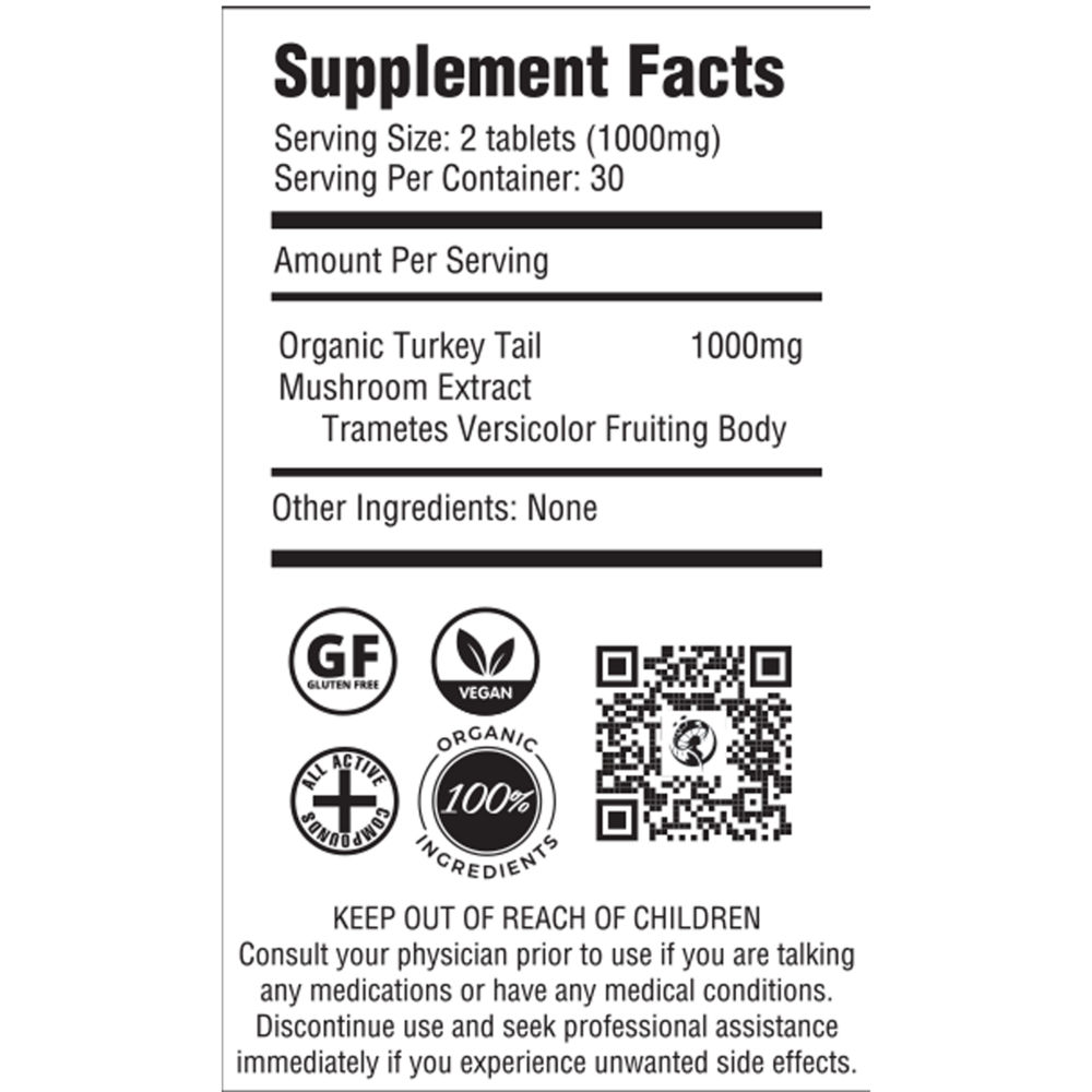 Turkey Tail Mushroom Extract