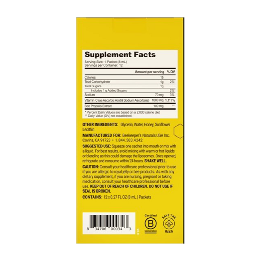 Liposomal Propolis + Vitamin C