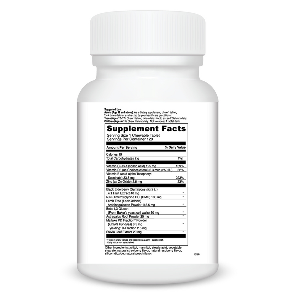 Immuno-DMG w/Elderberry and Vit D3 120t (California Only)