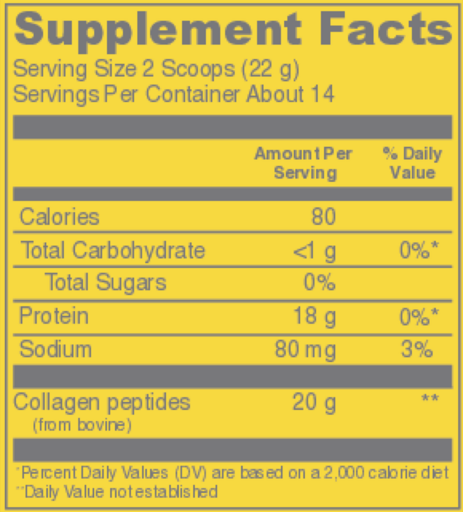 Collagen Peptides - Lemon